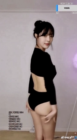 아프리카 방송녀 하이레그 Ｙ존녀